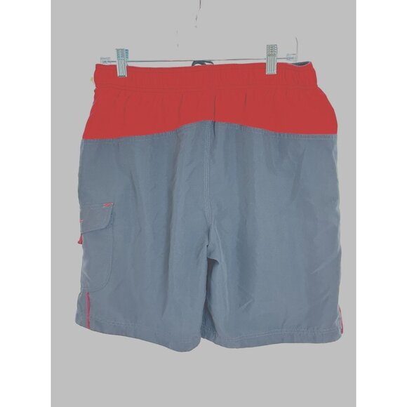 Speedo Men's Shorts Red / Grey Swimwear Grey Size L Sku C2925 - Picture 4 of 8
